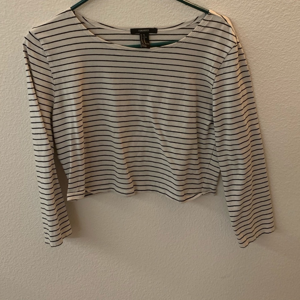 long sleeve forever 21 top
